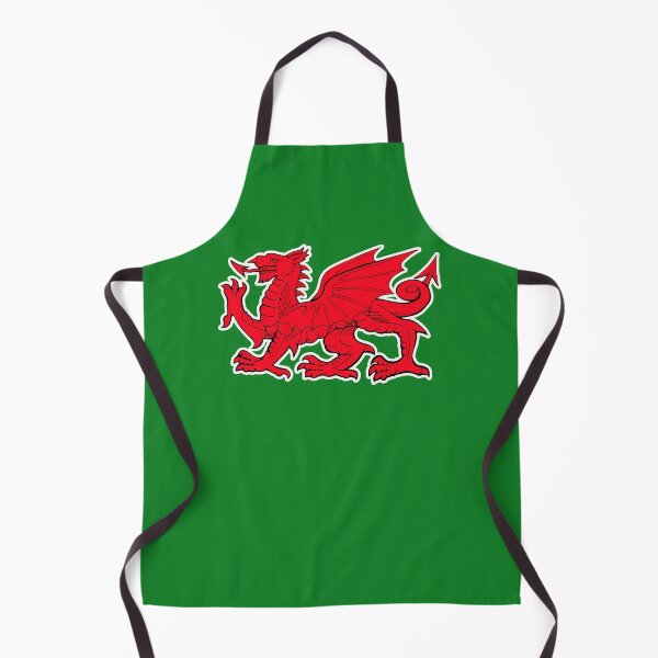 Item preview, Welsh Dragon Red Crest - Traditional Flag of Wales Symbol designed and sold by Marginalia Workshop.