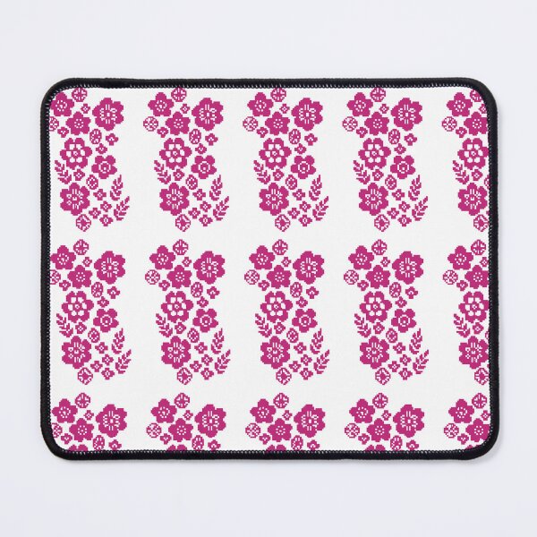 Item preview, "Pink pixel flowers" by JKH63 Jenette Hewitt Art designed and sold by Jenette Hewitt Art.