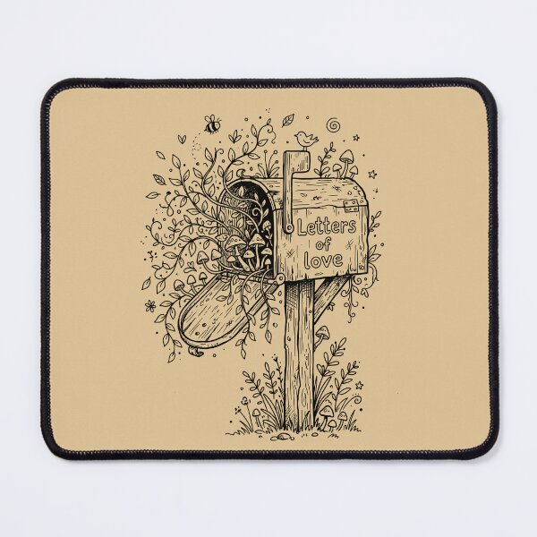 Item preview, Whimsical Mailbox Sprout - Cute Rustic Cottagecore Aesthetic designed and sold by bapupa.