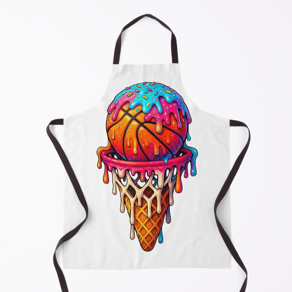 Item preview, Basketball Ice Cream Drip for Boys Girls Youth Basketball T-Shirt designed and sold by gidget-gadget.