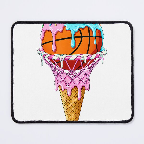 Item preview, Basketball Hoop Ice Cream Drip Sport Player Boys Girls Youth T-Shirt designed and sold by KTY-NUSS.