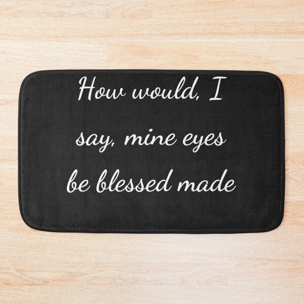 Item preview, "How would, I say, mine eyes be blessed made" - handwriting white designed and sold by ariksworld.
