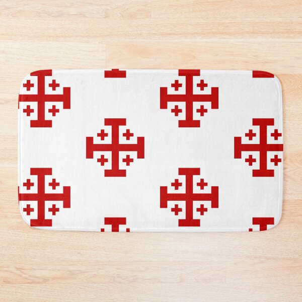 Item preview, Holy Sepulchre Cross - Order of the Holy Sepulcher Red Crest designed and sold by Marginalia Workshop.