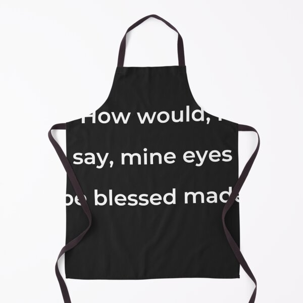 Item preview, "How would, I say, mine eyes be blessed made" - print white designed and sold by ariksworld.