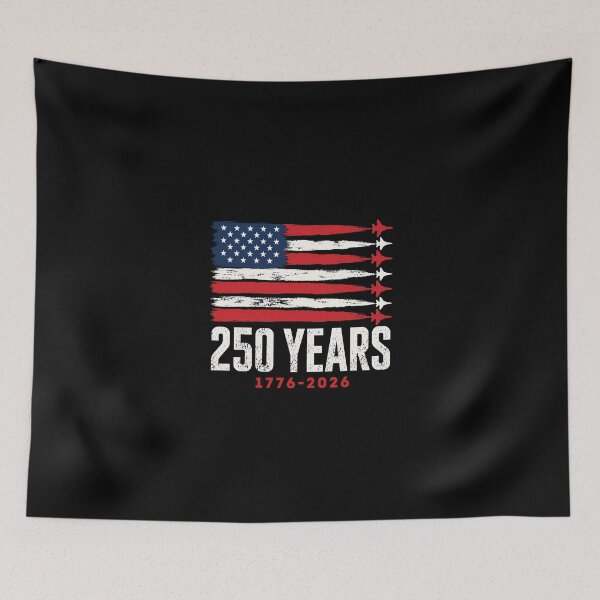 Item preview, 250 Years 1776-2026 250th Anniversary USA Flag designed and sold by NicowrmSArt.