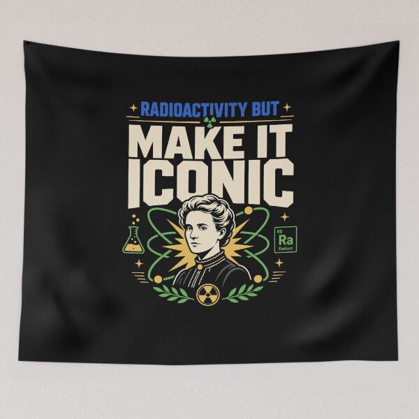 Item preview, Marie Curie Chemistry Radiology Science Gift designed and sold by AndreasMei.