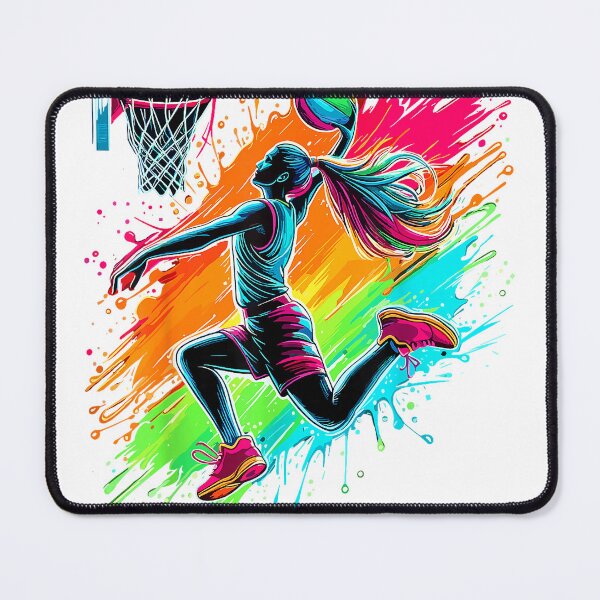 Item preview, Basketball Player Girl Basketballer T-Shirt designed and sold by RKdrawings.