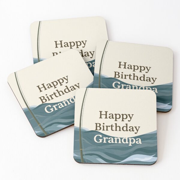 Item preview, Happy Birthday Grandpa Fishing Birthday Card designed and sold by Zabolotna_Art.