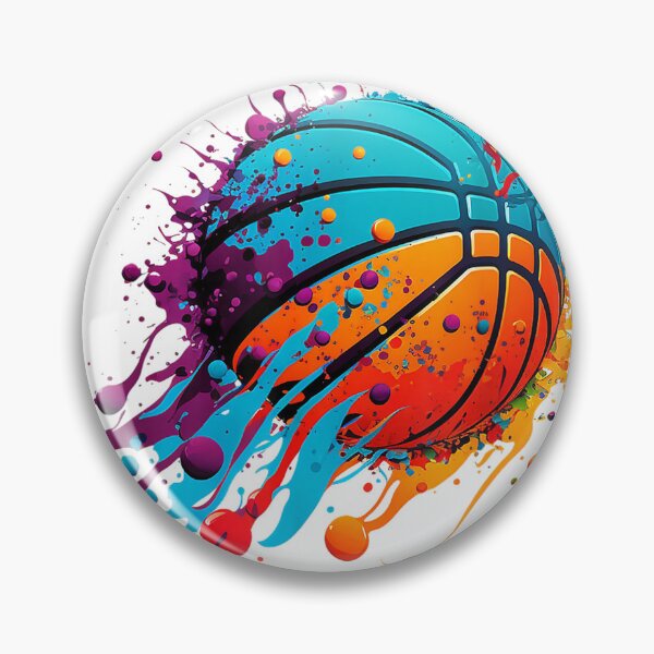 Item preview, Basketball Splash Team Player Baller Basketball Player T-Shirt designed and sold by gidget-gadget.