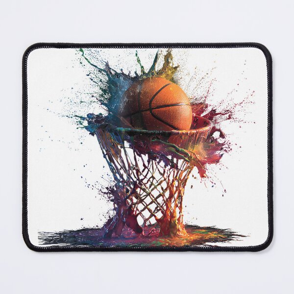 Item preview, Basketball Splash Graphic Colorful Basketball Player Team T-Shirt designed and sold by KTY-NUSS.