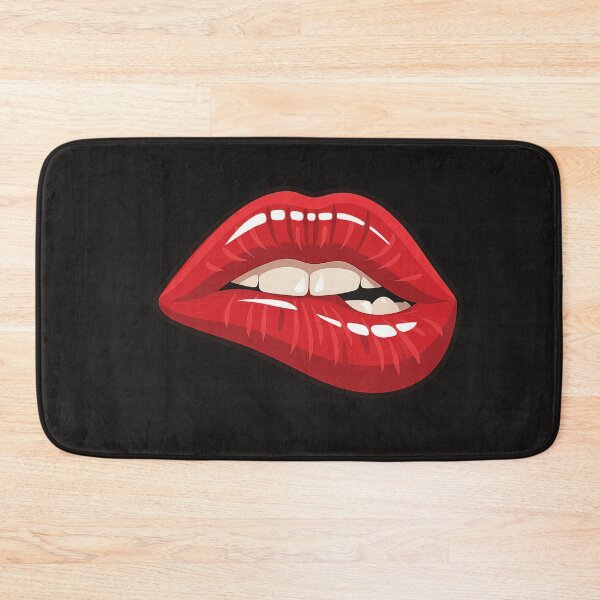 Item preview, Glossy Red Lips Pop Art designed and sold by myJPEG.