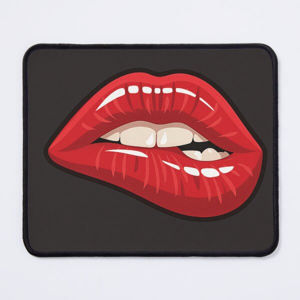 Item preview, Glossy Red Lips Pop Art designed and sold by myJPEG.