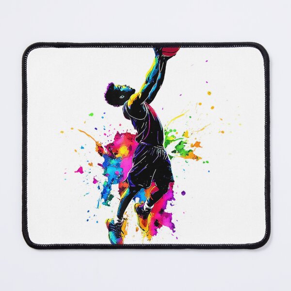 Item preview, Colorful Basketball Player T-Shirt designed and sold by gidget-gadget.