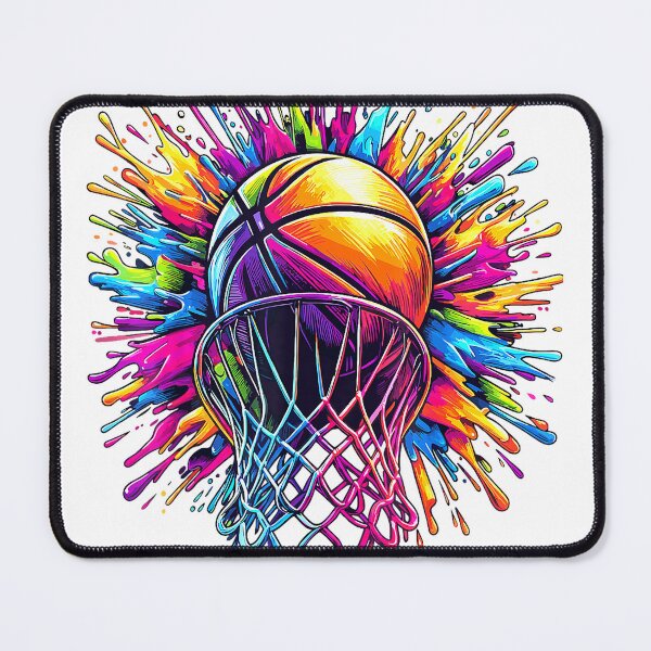 Item preview, Colorful Basketball Hoop T-Shirt designed and sold by KTY-NUSS.