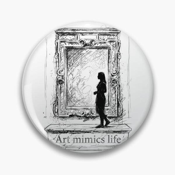Item preview, Museum Gallery Muse - Dark Academia Girl designed and sold by bapupa.