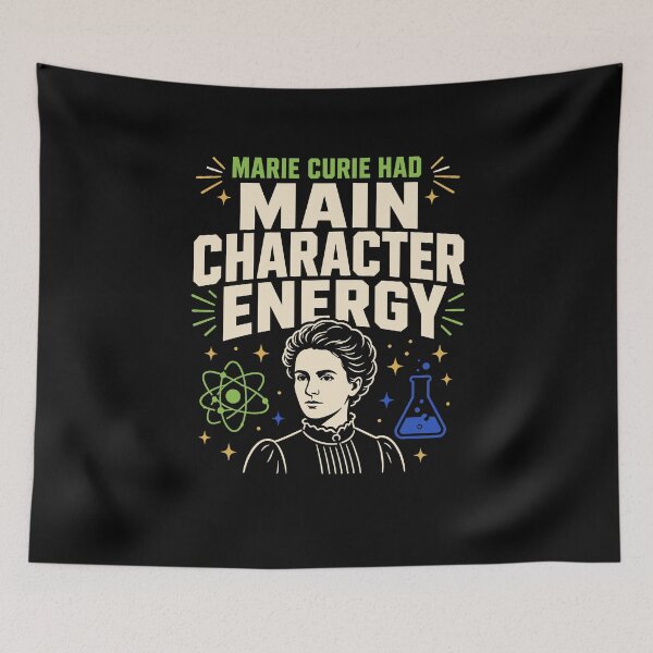 Item preview, Marie Curie Chemistry Radiology Science Gift designed and sold by AndreasMei.