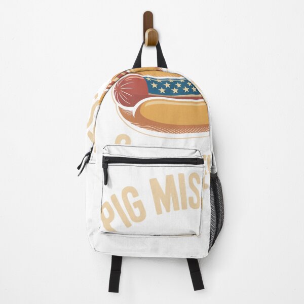 Item preview, Pig Missiles Freedom American Flag Hot Dog Design designed and sold by SuperAndSocial.