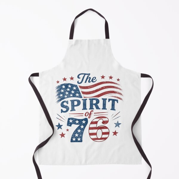 Item preview, Vintage Spirit Of 76 250th Anniversary Patriotic American Flag Graphic designed and sold by Thread&Fable.
