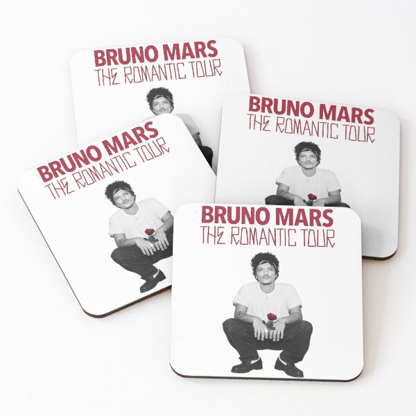 Item preview, Bruno Mars - A Portrait from "The Romantic Tour" Sitting with Roses. designed and sold by maivisecole.