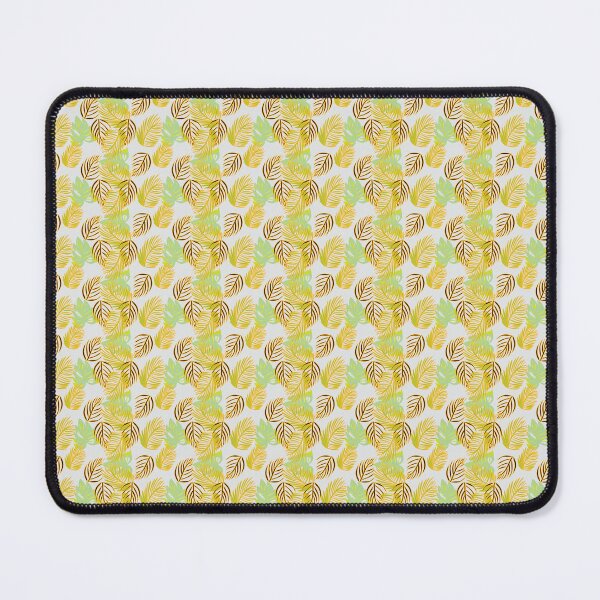 Item preview, Tropical Yellow Palm and Lime Monstera Leaf Pattern designed and sold by AjjimaJKM.
