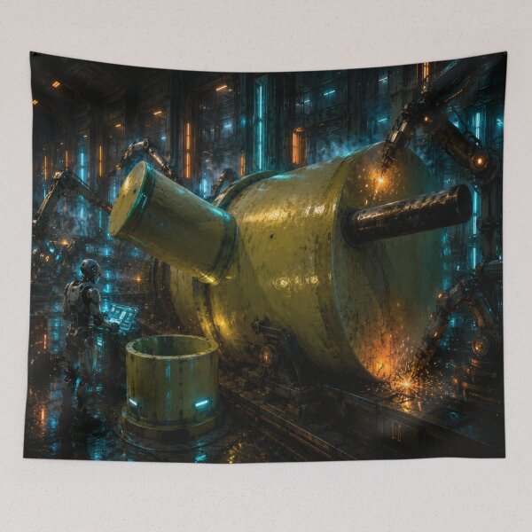 Item preview, The Yellow Core of the Technological Revolution designed and sold by kdhill.