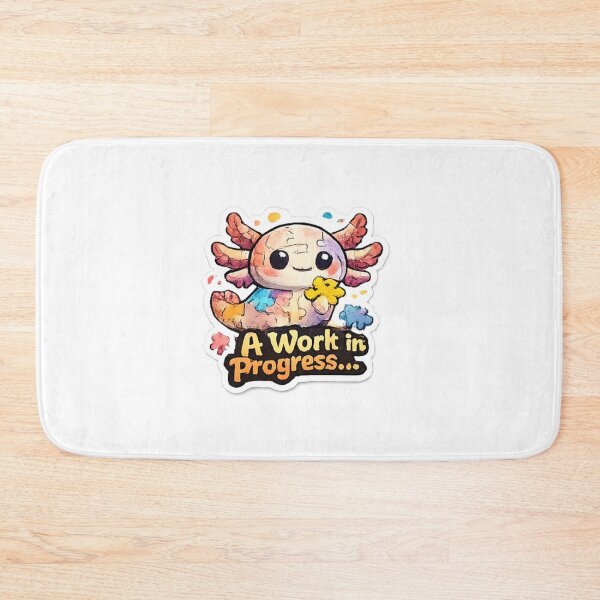Item preview, A work in progress designs funny sticker treandy design  designed and sold by Jyotisima8929.