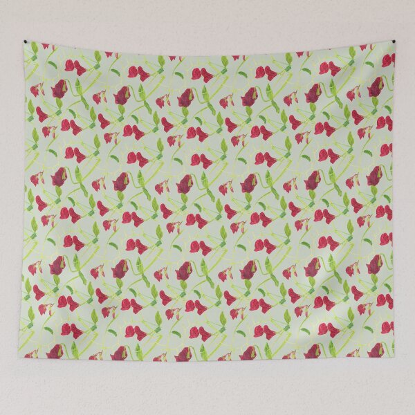 Item preview, Sweet Peas Watercolour Painting Pattern designed and sold by rachelmcintyreart.