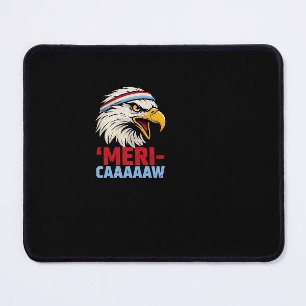 Item preview, Patriotic Bald Eagle Meri-Caw America USA Pride designed and sold by SuperAndSocial.
