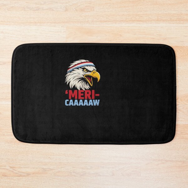 Item preview, Patriotic Bald Eagle Meri-Caw America USA Pride designed and sold by SuperAndSocial.