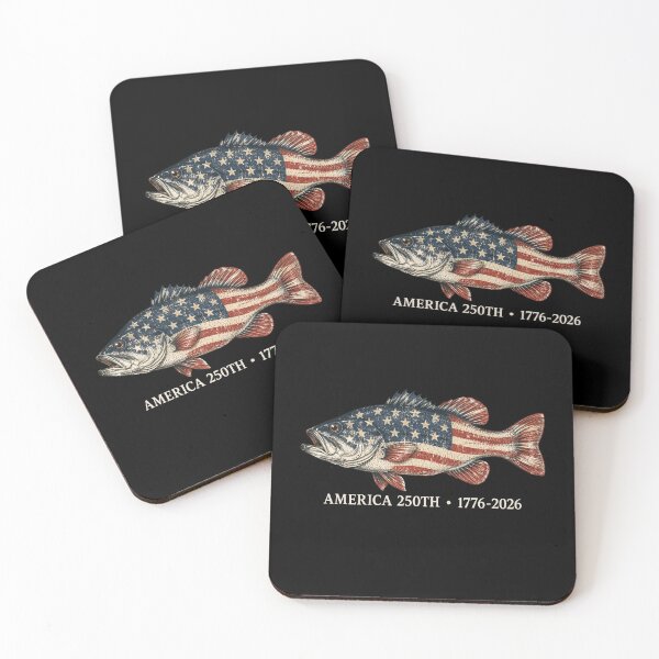 Item preview, 250 America Years 1776 2026 Fishing USA Flag 250th Birthday 2 designed and sold by NicowrmSArt.