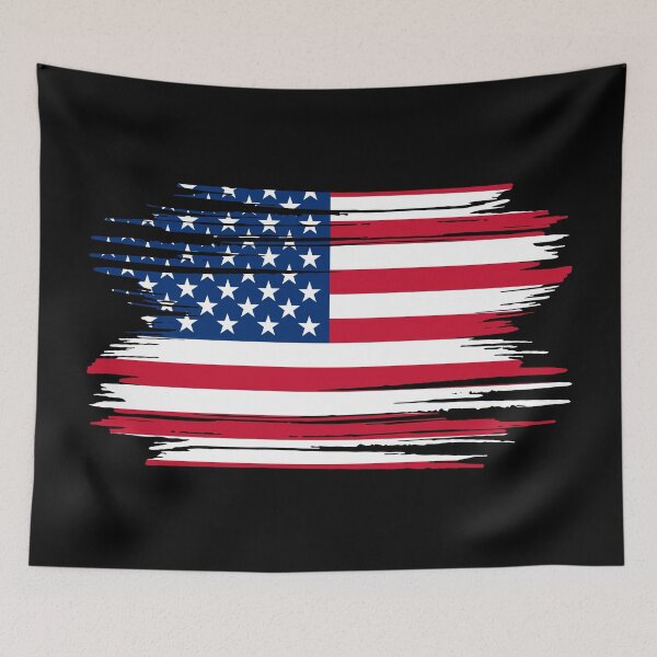 Item preview, Distressed United States Flag designed and sold by shitpostee.