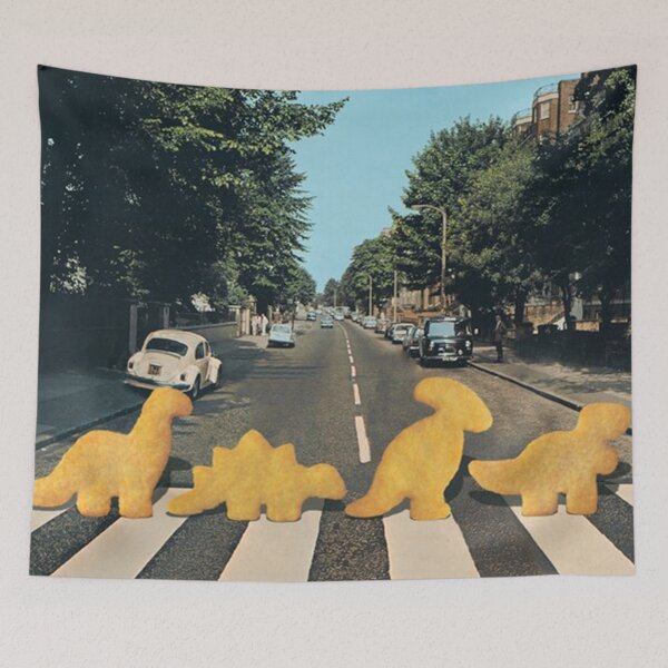 Item preview, Poster Dinosaur chicken nuggets - road 2026 designed and sold by nicholaswaldrop.