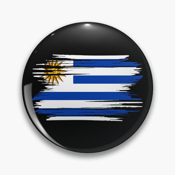 Item preview, Distressed Uruguay Flag designed and sold by shitpostee.
