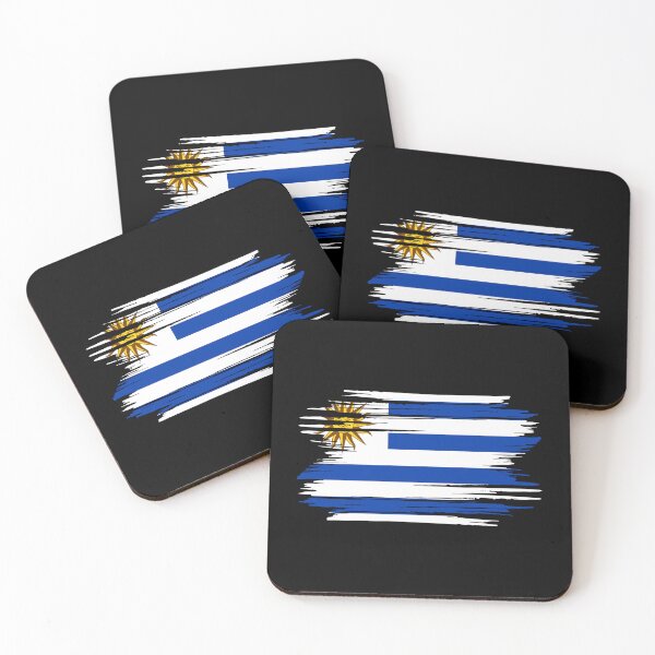 Item preview, Distressed Uruguay Flag designed and sold by shitpostee.