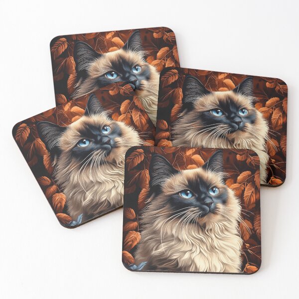 Item preview, Ragdoll Cat with Blue Eyes designed and sold by PetsArt.