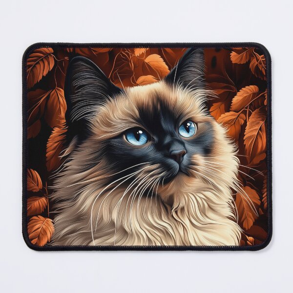 Item preview, Ragdoll Cat with Blue Eyes designed and sold by PetsArt.