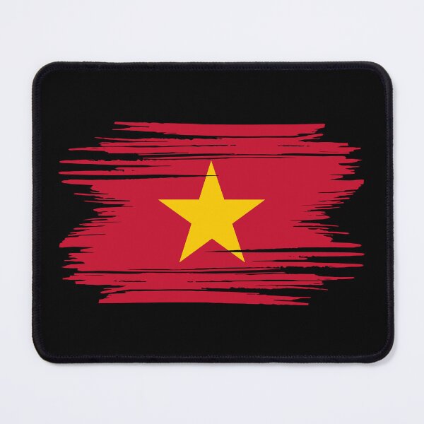 Item preview, Distressed Vietnam Flag designed and sold by shitpostee.