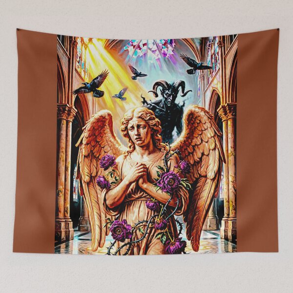 Item preview, Epic Dark Fantasy &amp; Gothic Cathedral Wall Art (3:4) designed and sold by Cyber-ART-Studio.