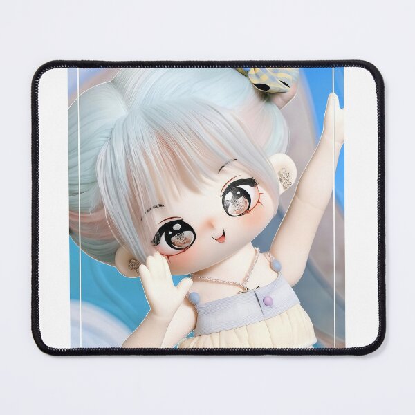 Item preview, Have A Nice Day – Cute Pastel Anime Doll Art designed and sold by Nicole_83.