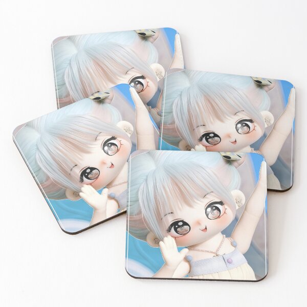 Item preview, Have A Nice Day – Cute Pastel Anime Doll Art designed and sold by Nicole_83.