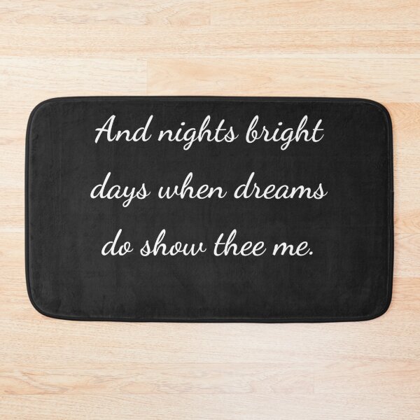 Item preview, "Y noches brillantes días cuando los sueños te muestran." - escritura blanca designed and sold by ariksworld.