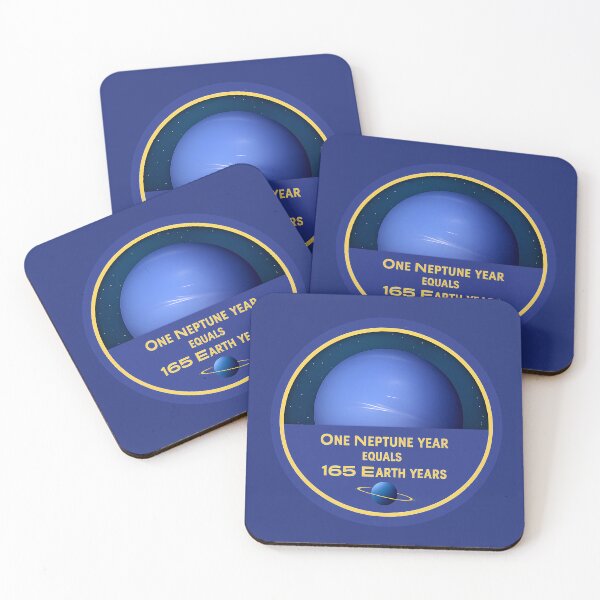 Item preview, The Stargazer Society – Neptune Year Equals 165 Earth Years designed and sold by Pawethic Prints Studio.