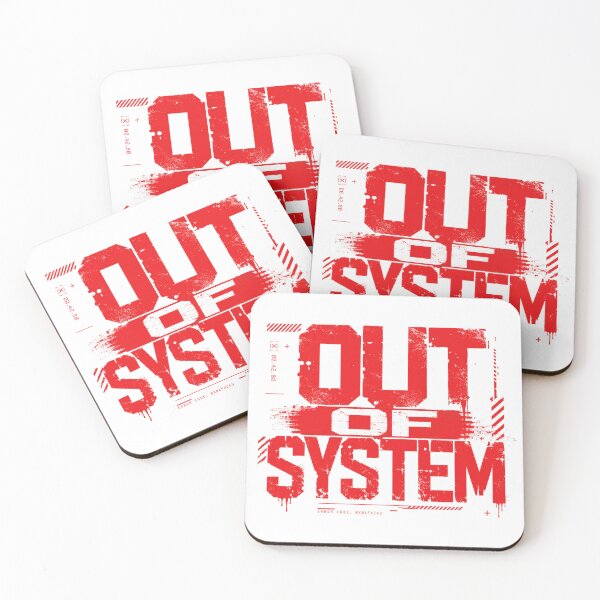 Item preview, Out Of System Cyberpunk Glitch Graphic designed and sold by the-dovlat.