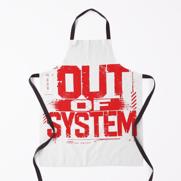 Item preview, Out Of System Cyberpunk Glitch Graphic designed and sold by the-dovlat.