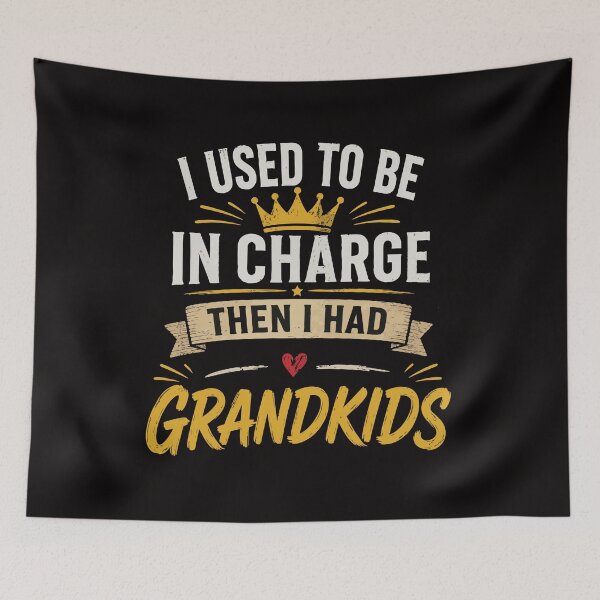 Item preview, I Used to Be in Charge Then I Had Grandkids designed and sold by Artimax-Studio.