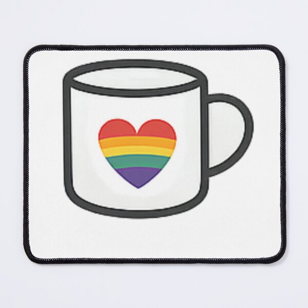 Item preview, Minimalistic Pride Month Mug designed and sold by fadeinkstudio.