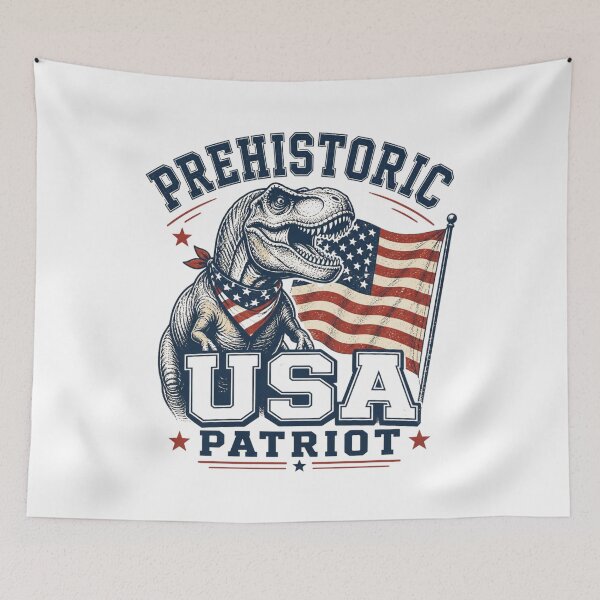 Item preview, Prehistoric Patriot Dinosaur designed and sold by CreativeTag.