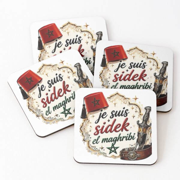 Item preview, Je Suis Sidek El Maghribi - Moroccan Pride & Culture designed and sold by     MoodLabDesigns.