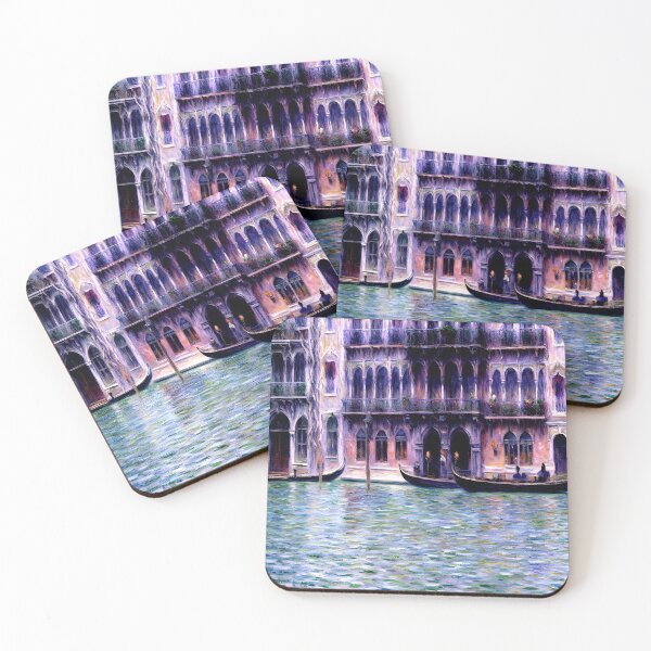 Item preview, Palazzo da Mula: Venetian Vision of Shimmering Canals designed and sold by artdesignsnow.