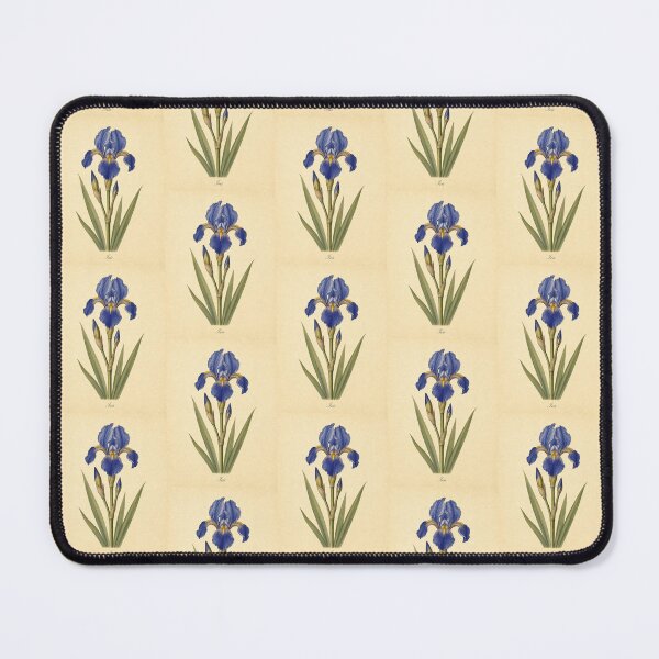 Item preview, Vintage Blue Iris Botanical Flower Art Print designed and sold by NuvoraNest.